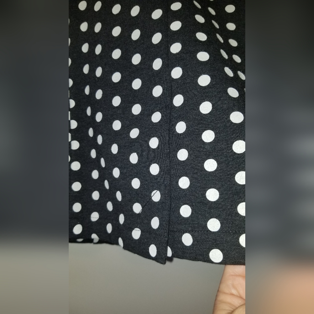 Lane Bryant Black and White Polka Dot Blazer NWOT - Picture 3 of 7
